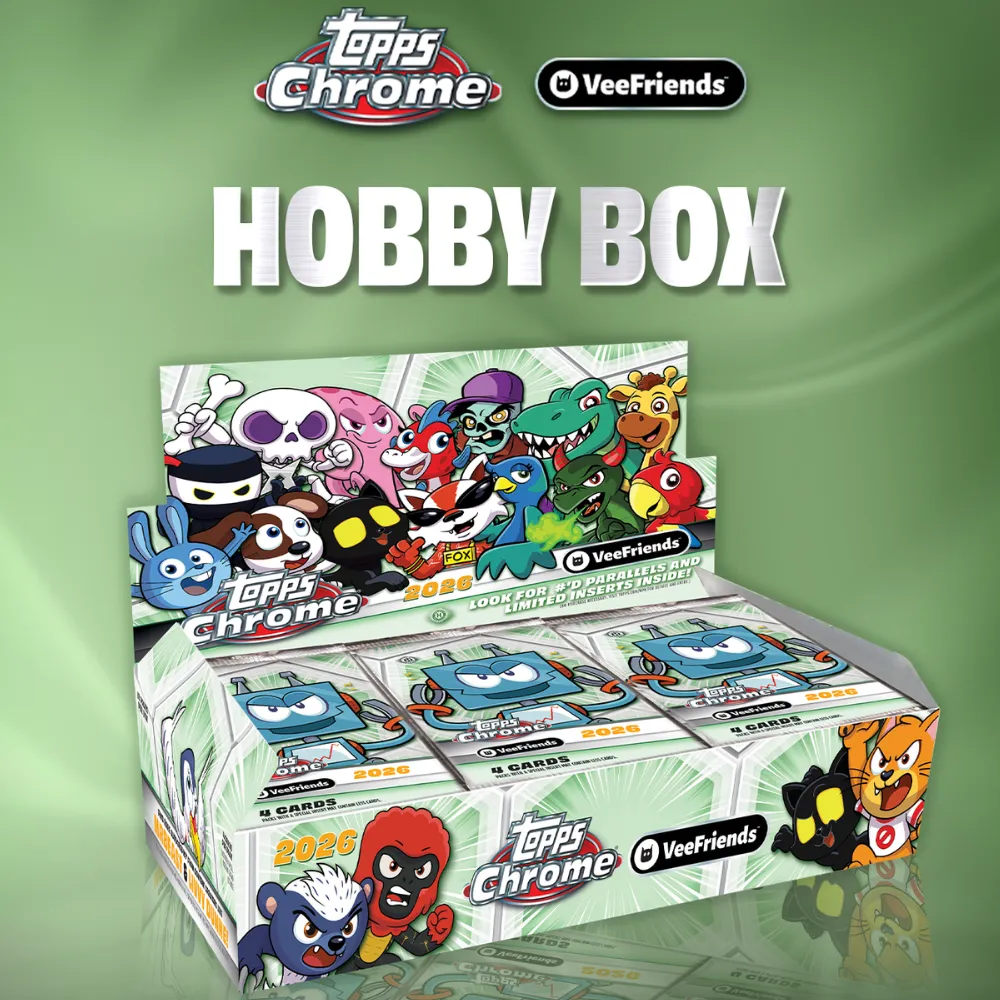 2026 Topps Chrome VeeFriends Hobby Box Bulu 🚨