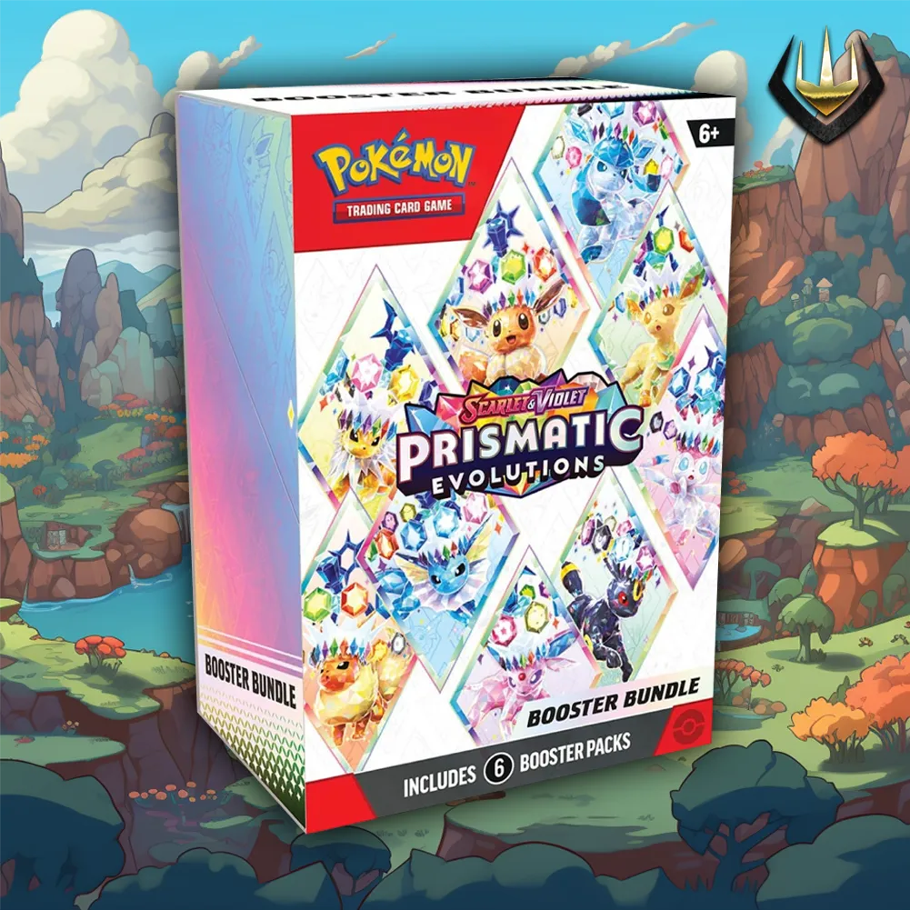 Prismatic Evolutions Pokémon Booster Bundle