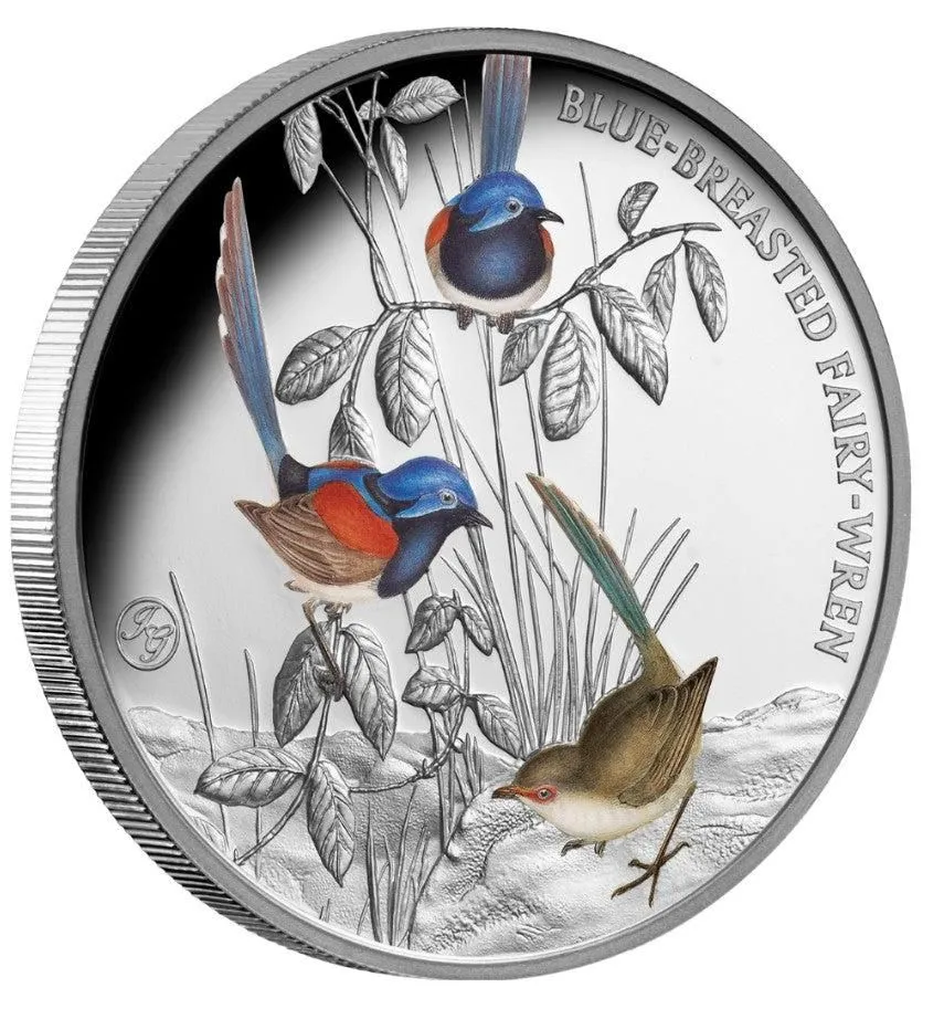 Birds of Australia 2026 $1 Fairy Wren 1oz Silver Proof Coin