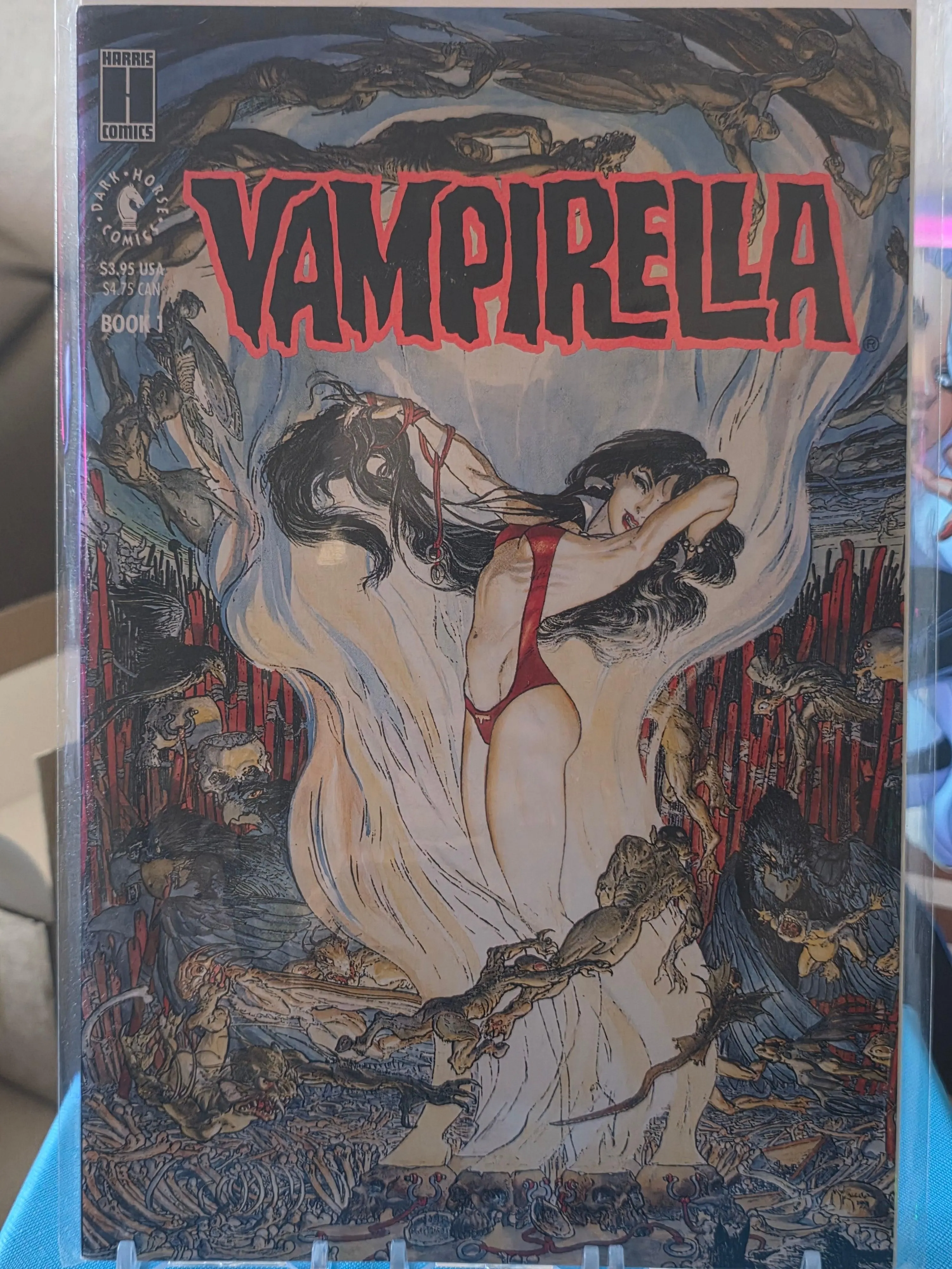 Vampirella Morning in America #1 Book 1 Michael Kaluta Cover Harris Dark Horse 1991 NM