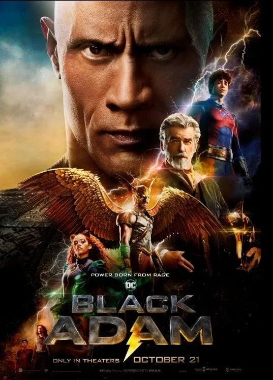 BLACK ADAM DVD