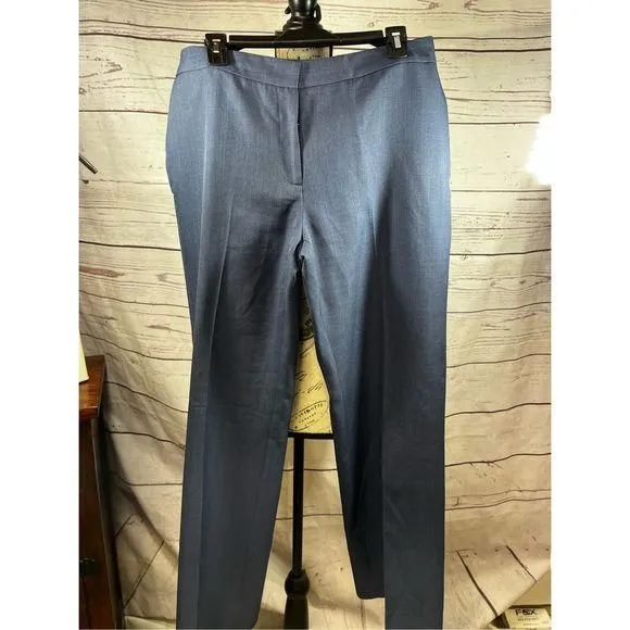 Product image for Kasper 8P baby blue lined dress pants - 2339