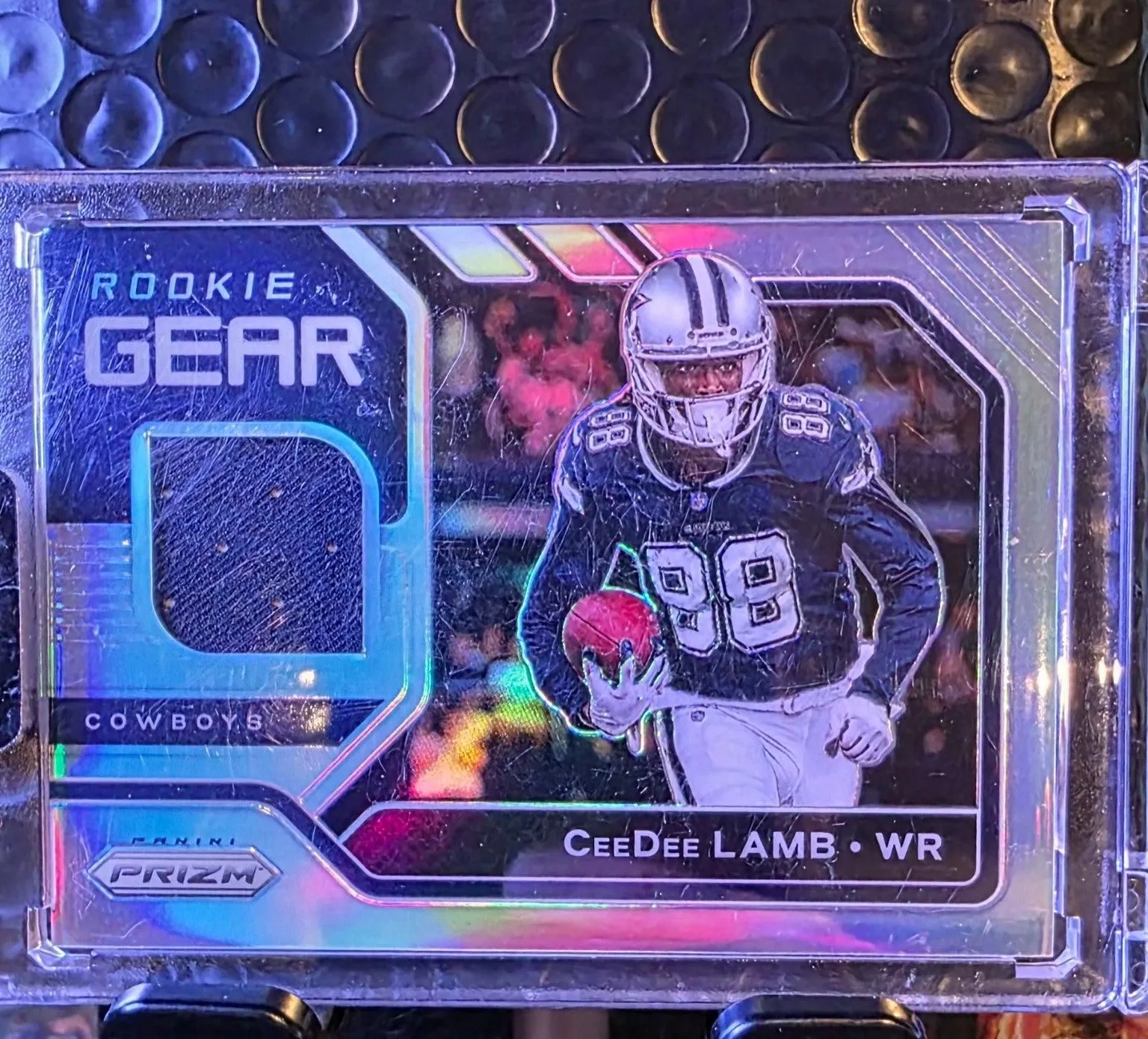 2020 Panini Prizm CeeDee Lamb Rookie Gear Relic
