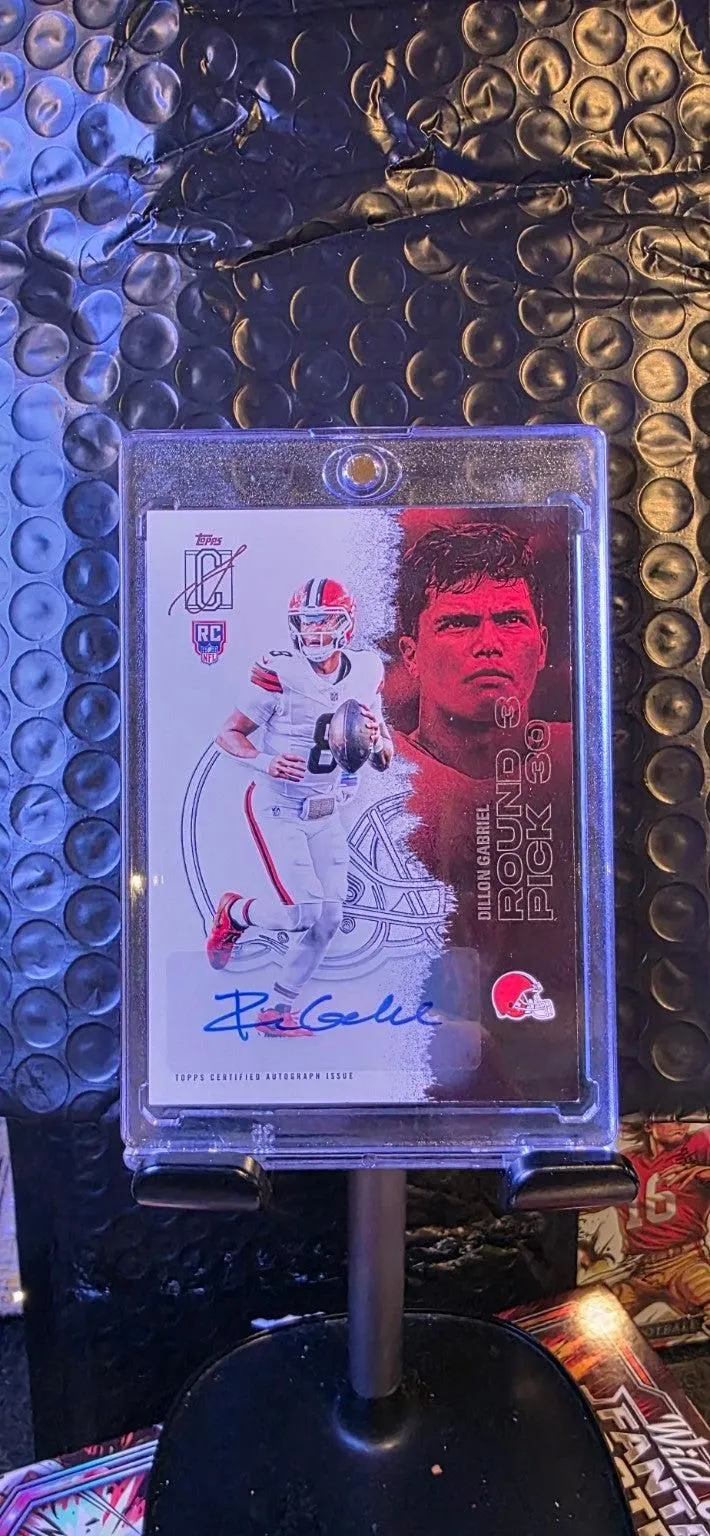2025 Topps Dillon Gabriel Rookie Auto – Cleveland Browns