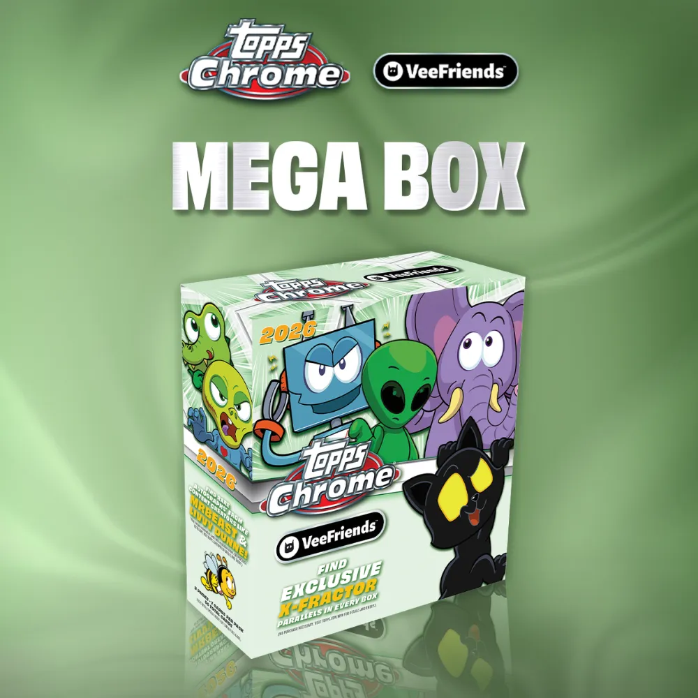 2026 Topps Chrome VeeFriends Mega Box (Sealed) Bulu 🚨
