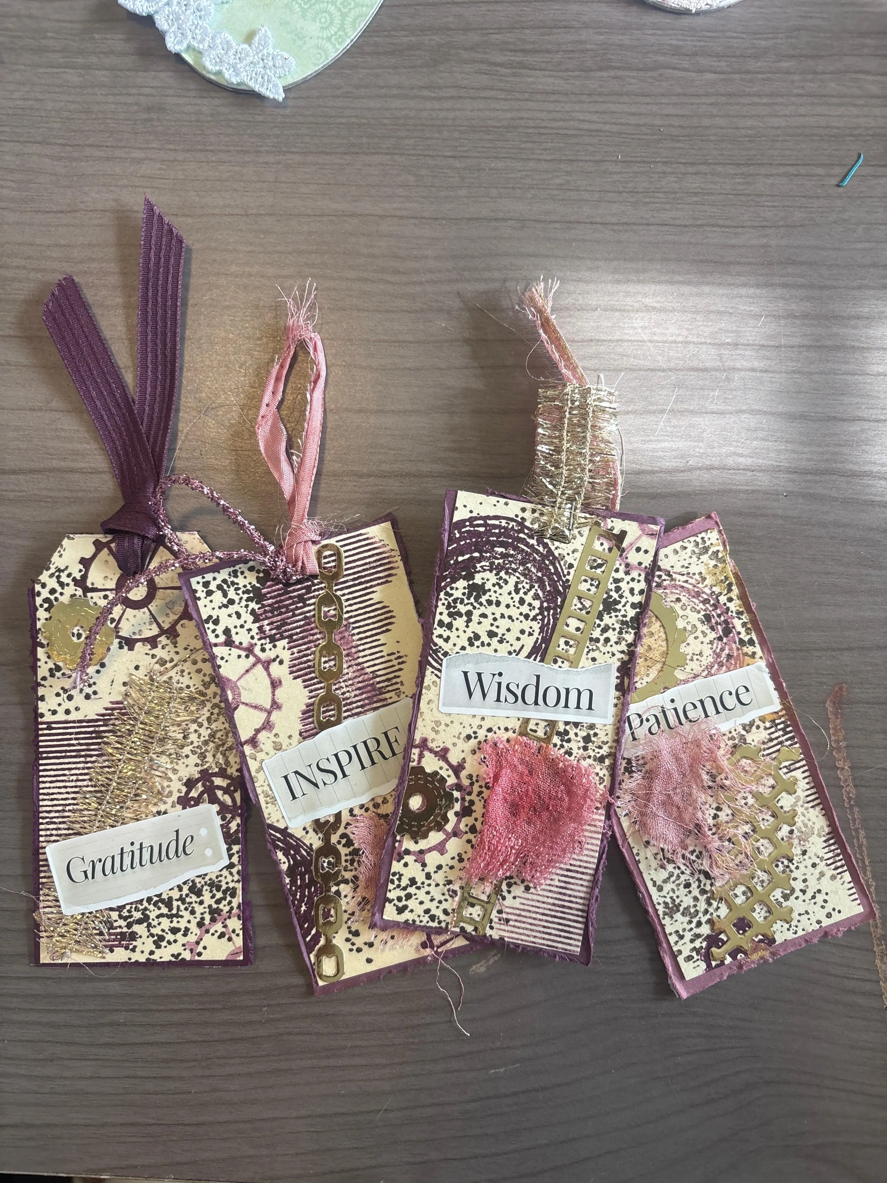 ✨ Pocket Inspiration Tags™ | Handmade Mixed Media Journal Tags