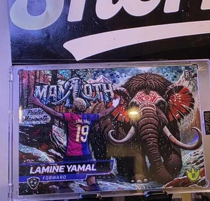 Lamine Yamal Painted Mammoth 1/1 Rear View