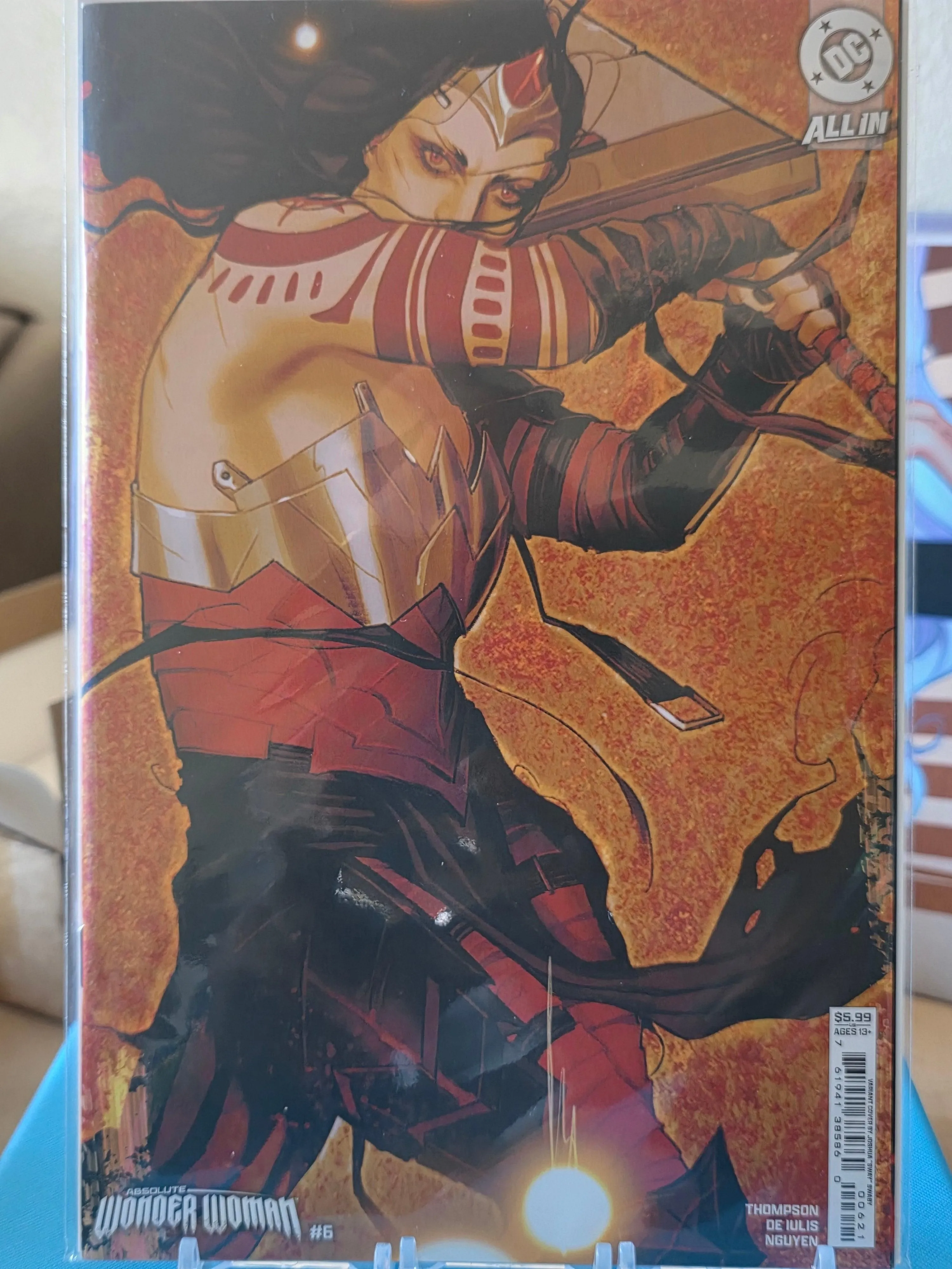 Absolute Wonder Woman #6 Joshua Sway Swaby Variant DC All In 2026 NM