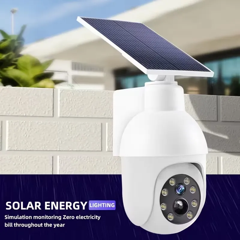 TM-0116 | Solar Simulation Surveillance Camera Spotlight with Smart Human Induction
