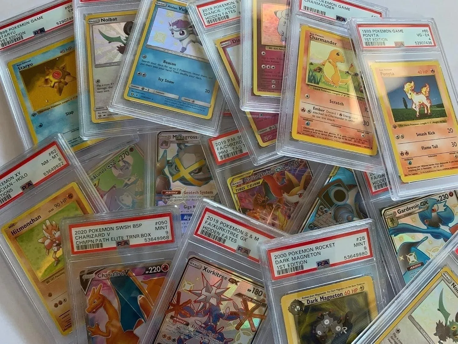 One Random PSA Graded Pokemon Card & One Random Pokemon Booster Pack