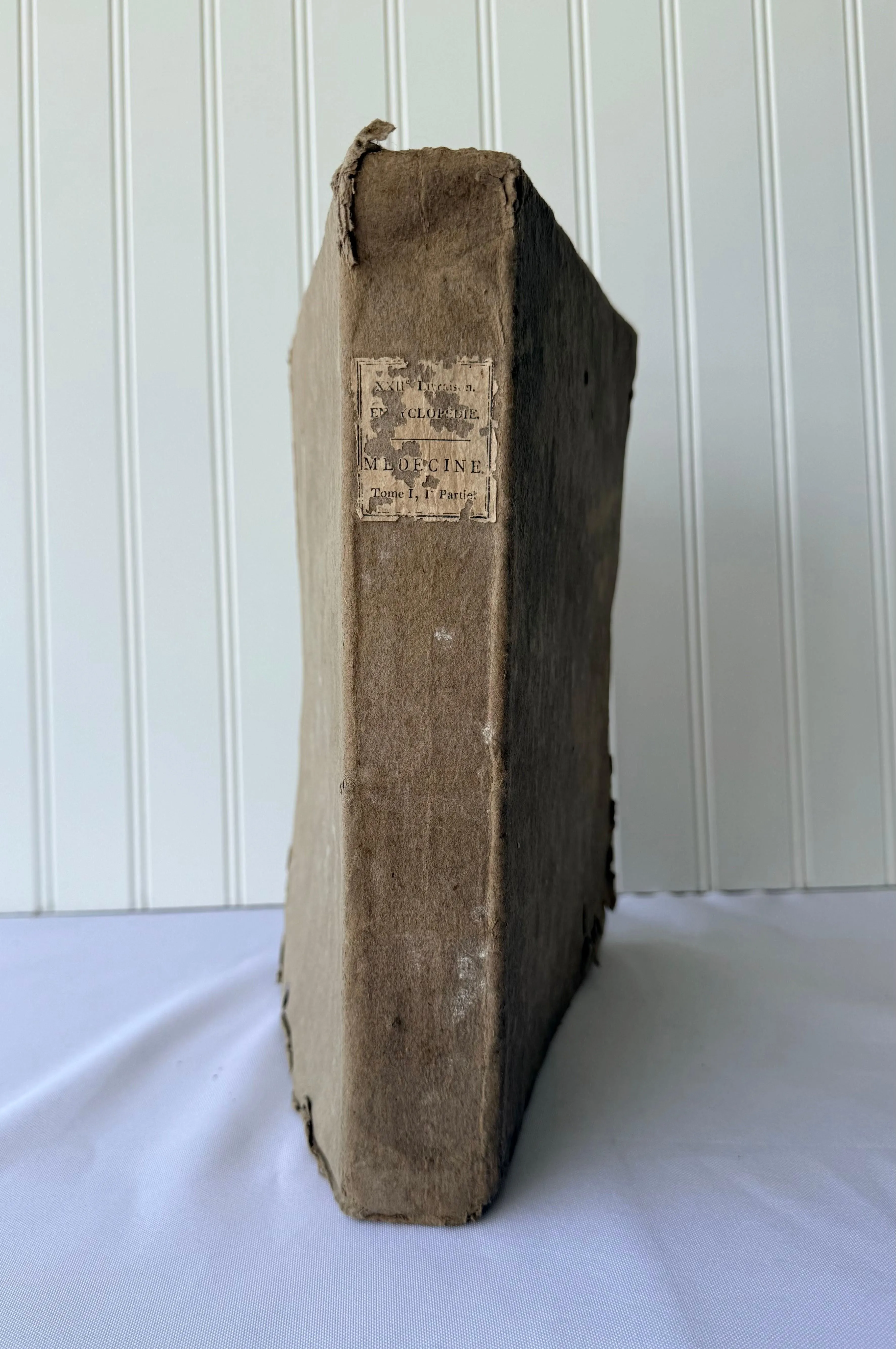 Large French Medical Encyclopedia, 1787
