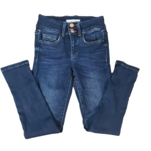 Product image for FLYING Monkey Platinum 2 Button Stretchy Jeans Jeggings Size 24