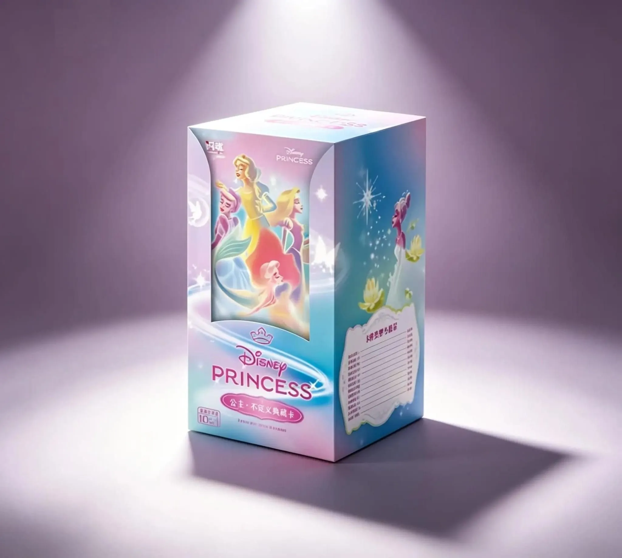 Official Disney Princess Shining Soul Undefined Vol. 1 Collectible Trading Card Booster Box