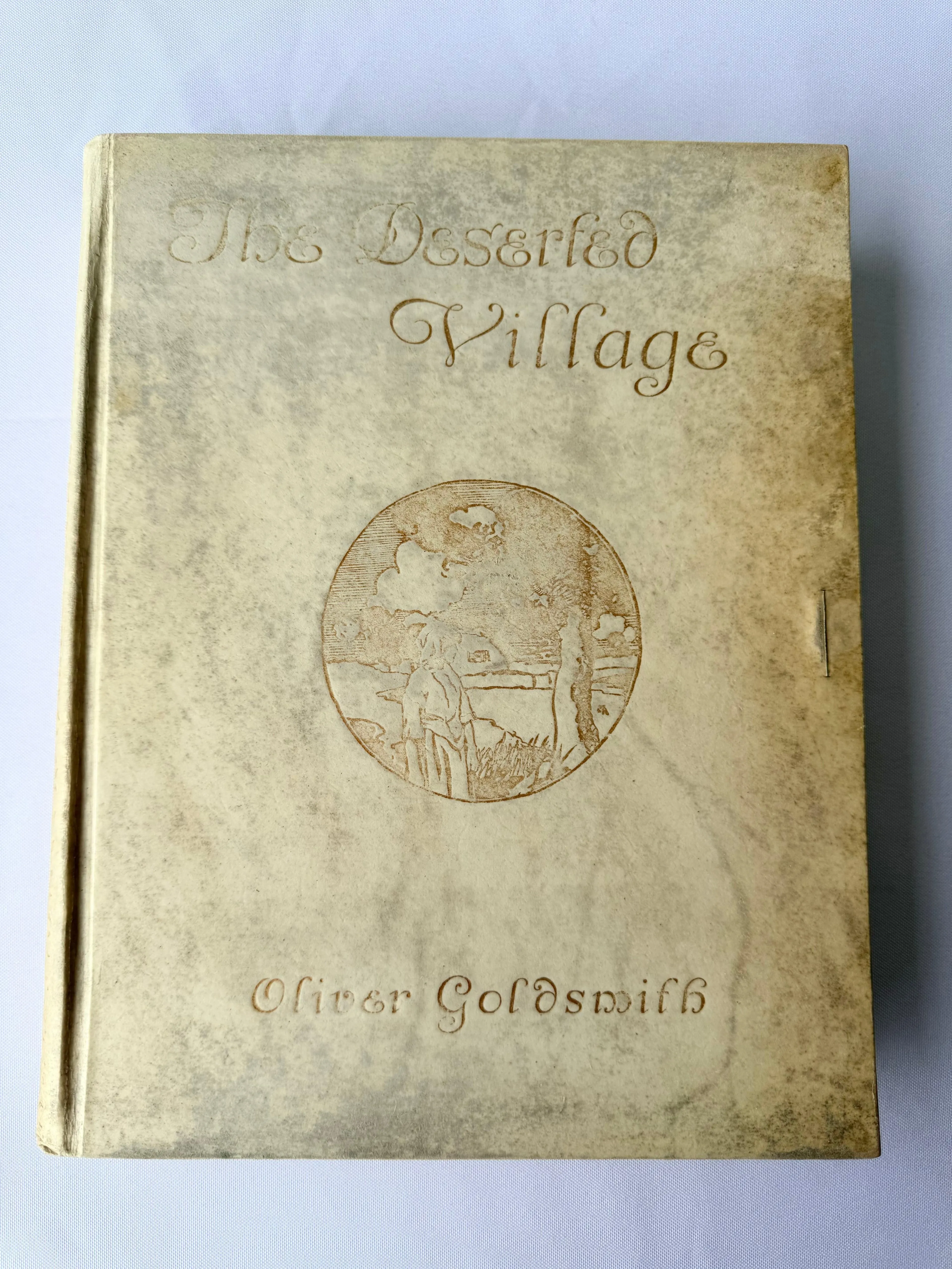 The Deserted Village by Oliver Goldsmith, Limited Edition, Fine Binding