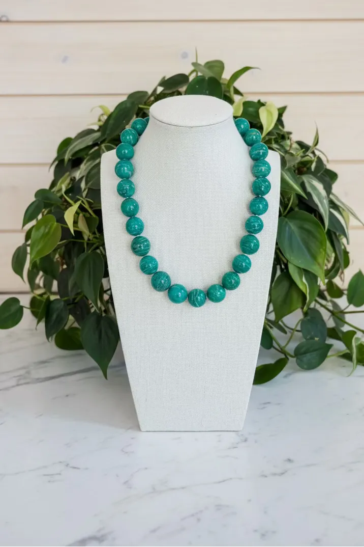 Large Russian Amazonite Necklace