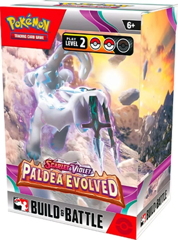 Pokemon Cards TCG Paldea Evolved Build & Battle Box
