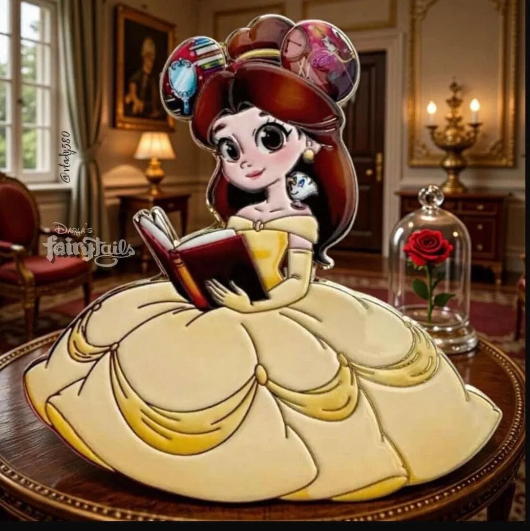 "We're All Ears" Belle Fantasy Pin