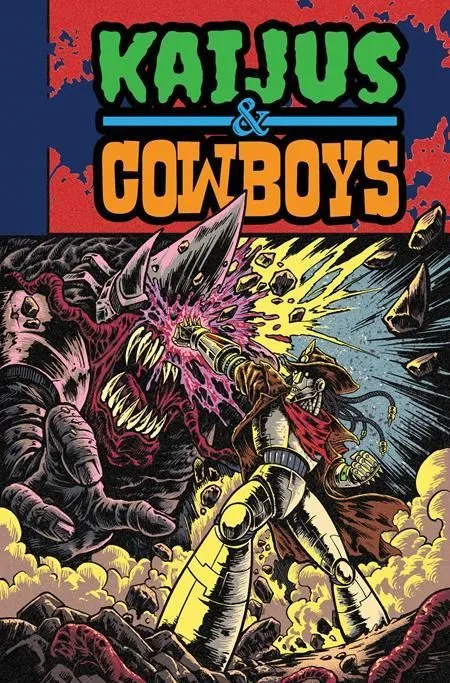 KAIJUS & COWBOYS #1 (OF 12) CVR B FERXPAIN EC COMICS HOMAGE VAR