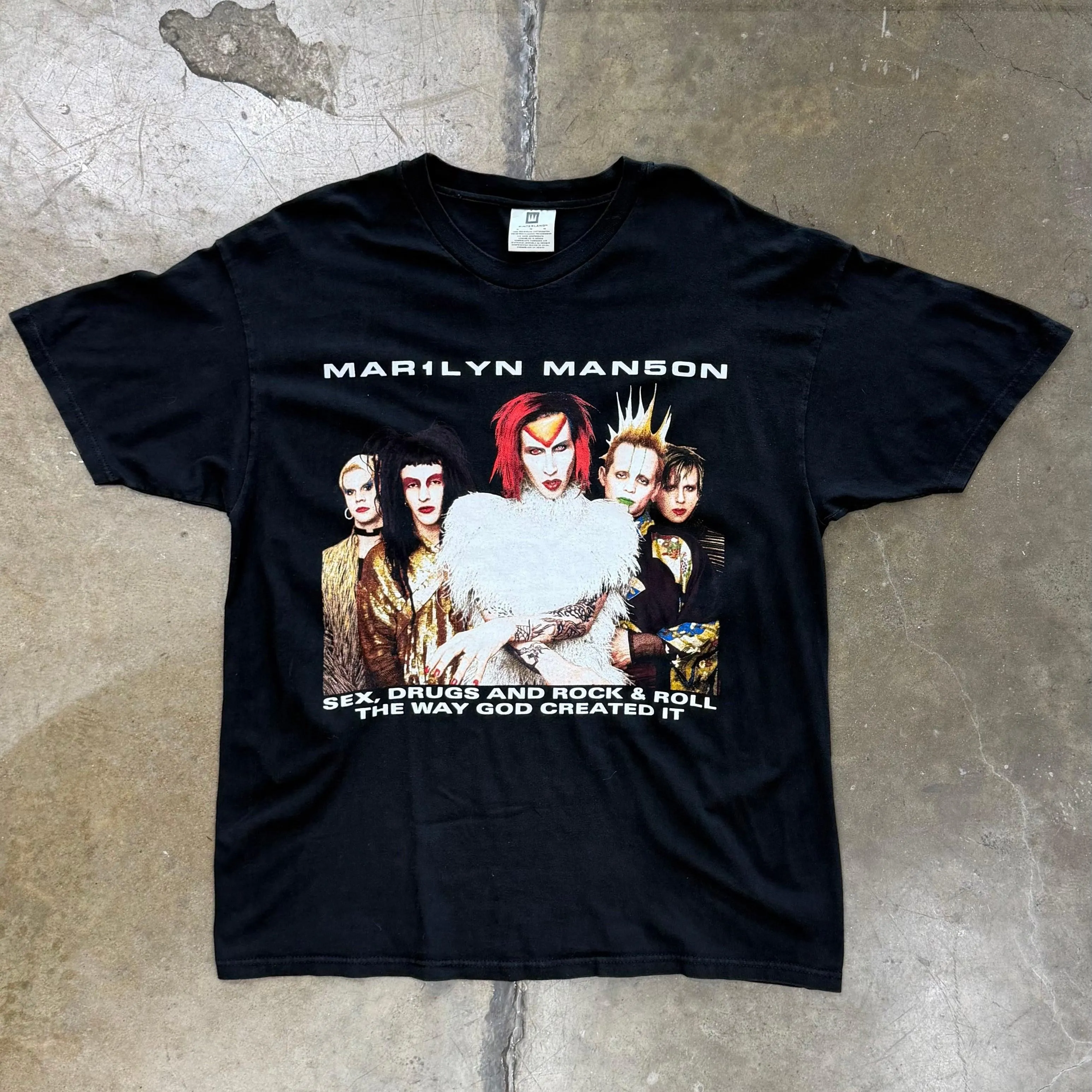 1999 Marylin Manson Rock is Dead Tour Tee