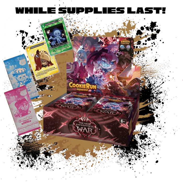 CookieRun (EN) Braverse: Set 5 (BS10 + BS11) - The Dark Enchantress War Booster Box
