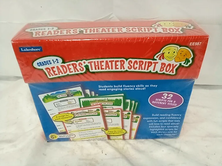 Lakeshore EE987 Grades 1-2 Reader's Theater Script Box