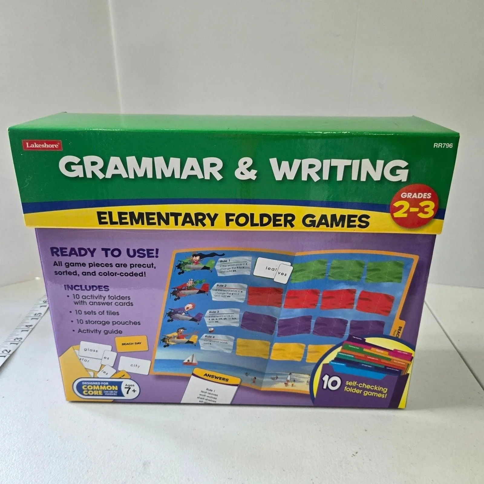 Lakeshore RR796 Grammar & Writing Elementary Folder Games