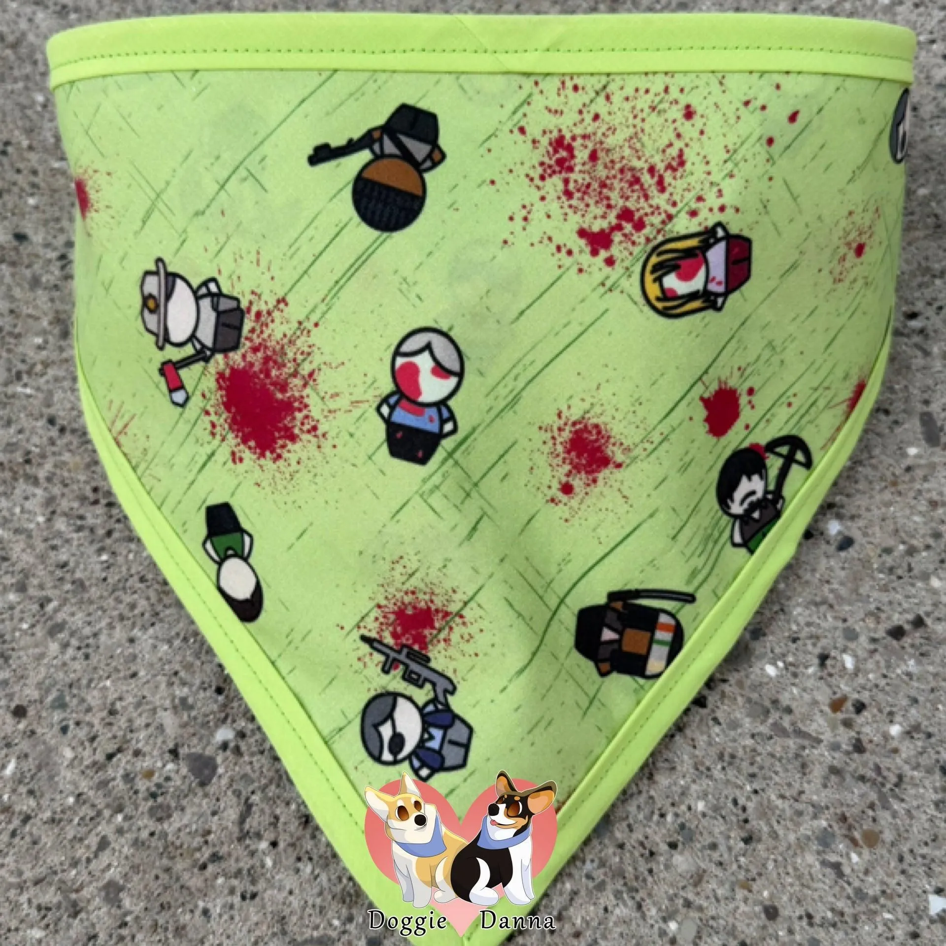 TWD Characters Pet Bandanna