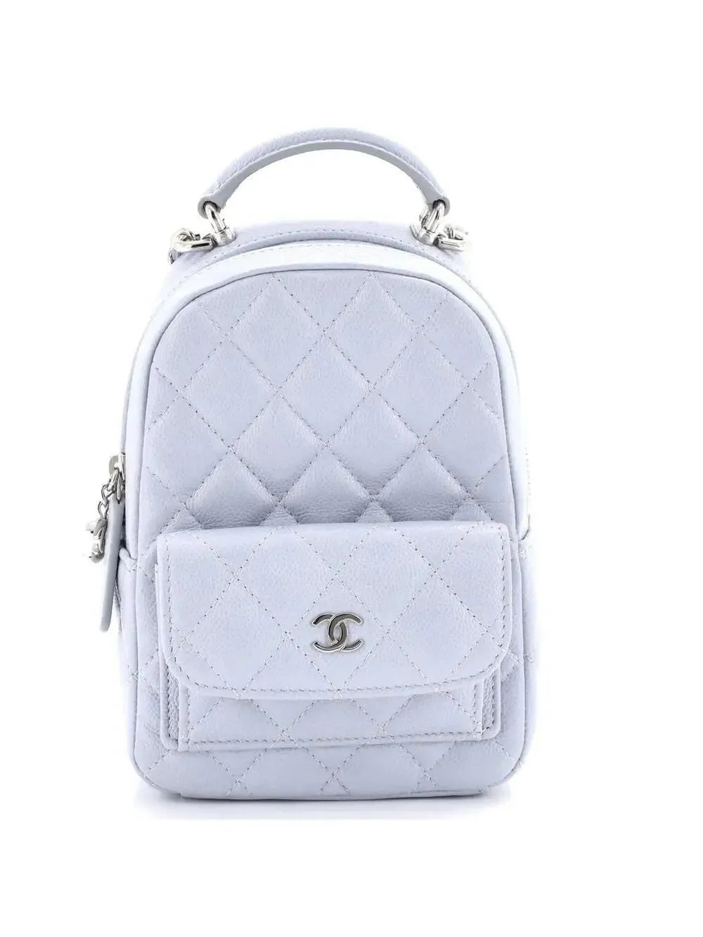 Chanel Caviar Quilted CC Mini Backpack