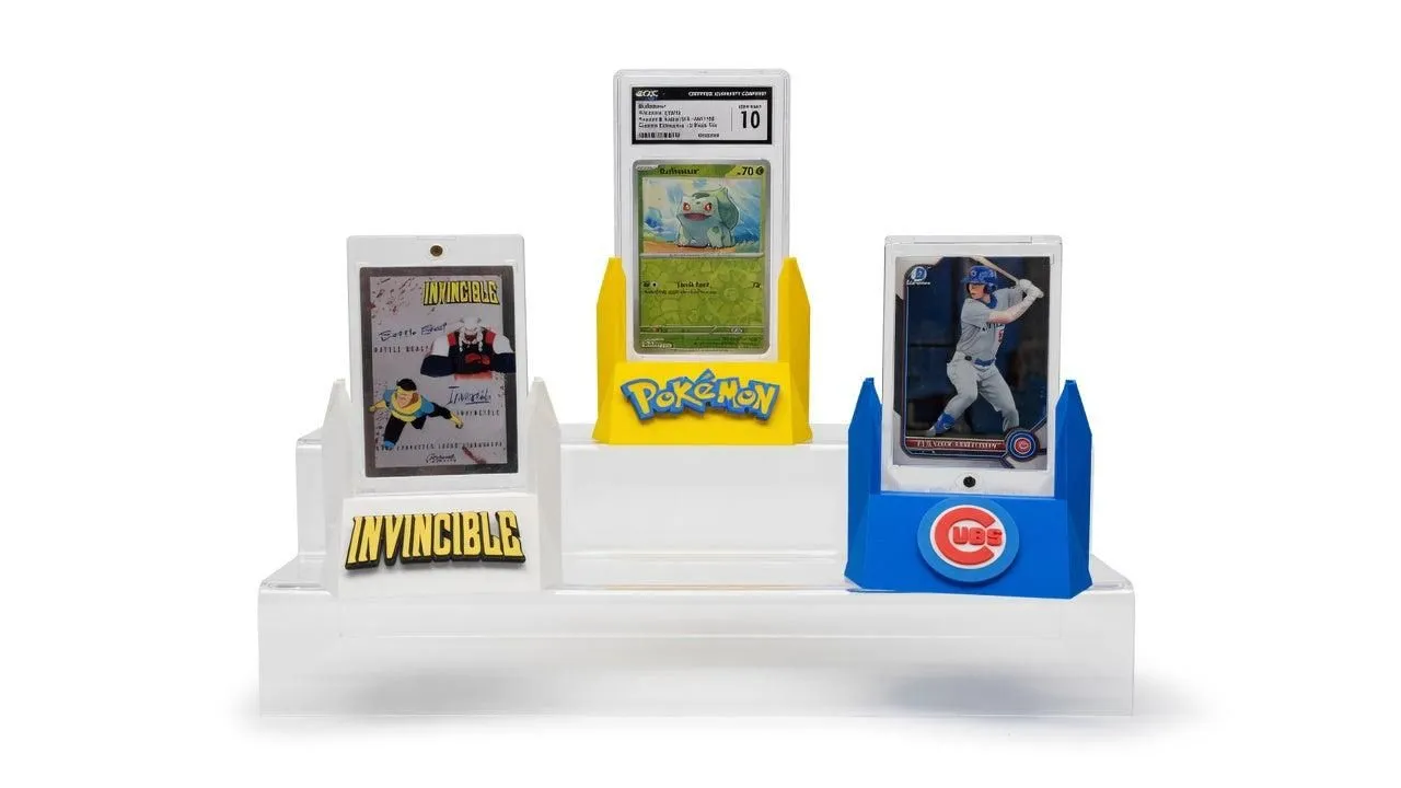 The 4K Legends™ ARK Trading Card Display Stand