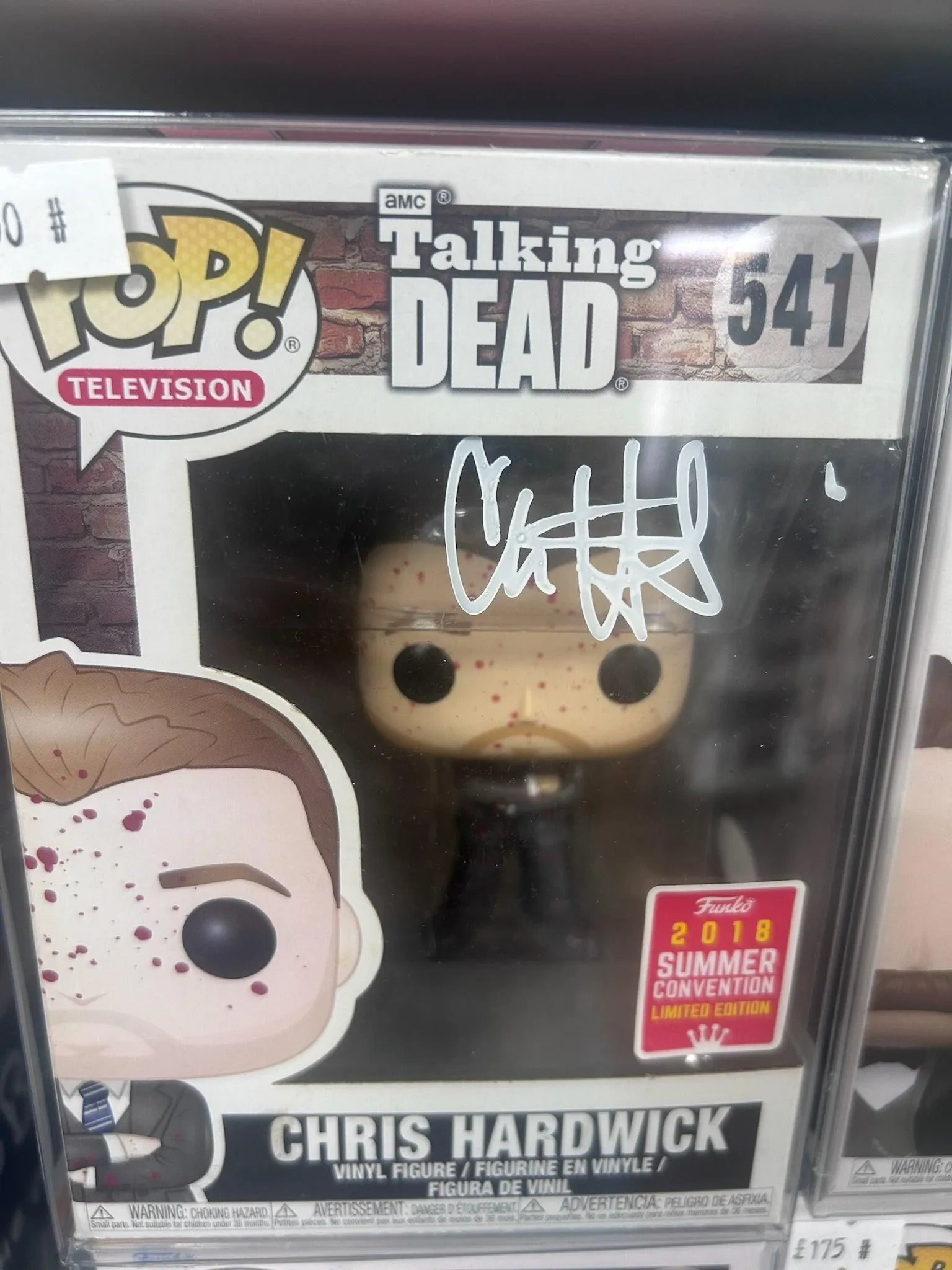 SIGNED CHRIS HARDWICK FUNKO #541