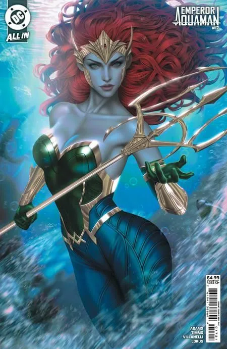 EMPEROR AQUAMAN #17 CVR B ARIEL DIAZ CARD STOCK VAR