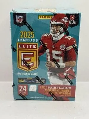 2025 Donruss Elite Football Blaster Box - Factory Sealed Find Green Spellbound