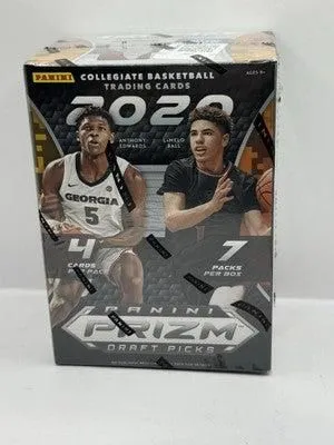 2020 Panini Prizm Draft Picks Collegiate Basketball Blaster Box - Factory Sealed