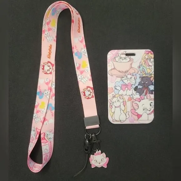 Product image for Aristocats ID Cardholder and Lanyard Set