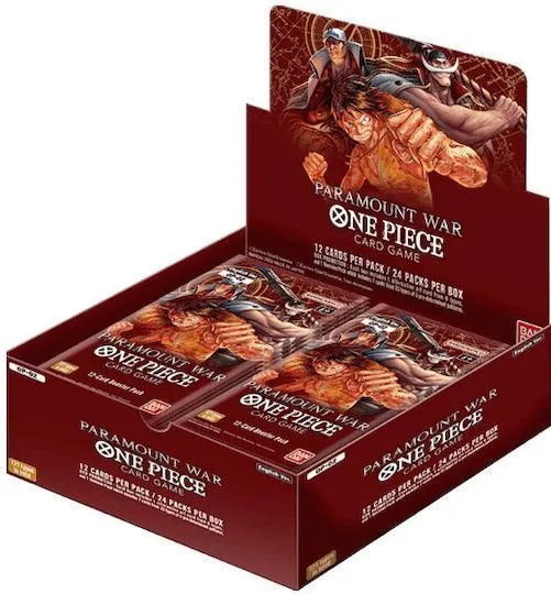 ONE PIECE CARD GAME – Display OP-02 Paramount War Second Print (US/EN)