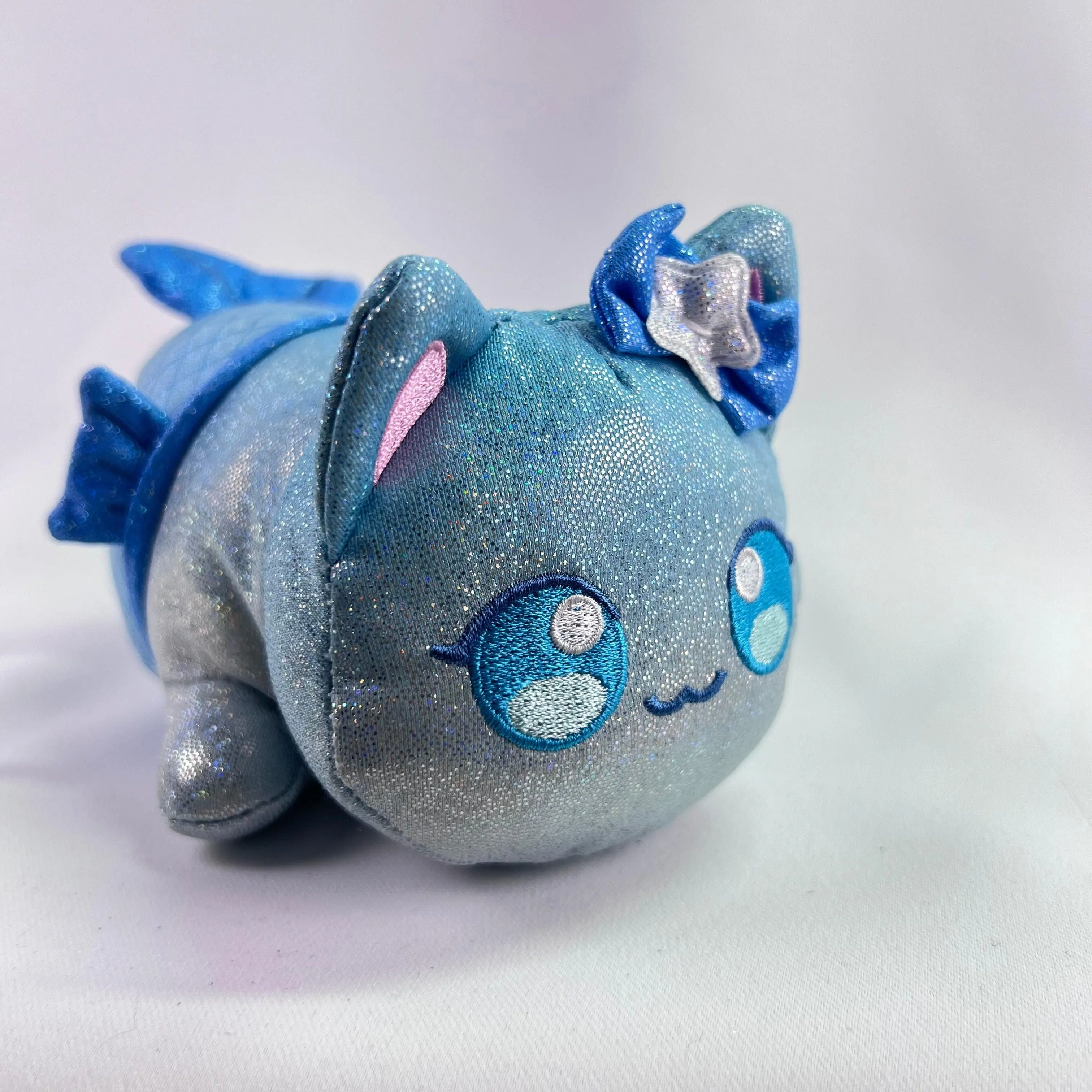 Aphmau MeeMeows 6” Blue Mermaid Cat, Glitter Edition (6 inch): Orphan