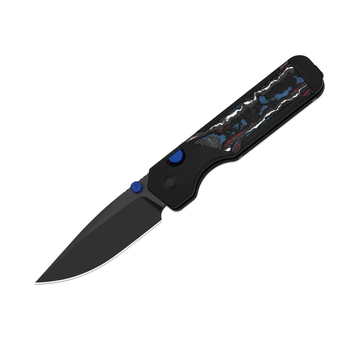 Kizer Militaw 315 Ki3634.31BDA1 Folding Knife – M390 & FatCarbon Nebula