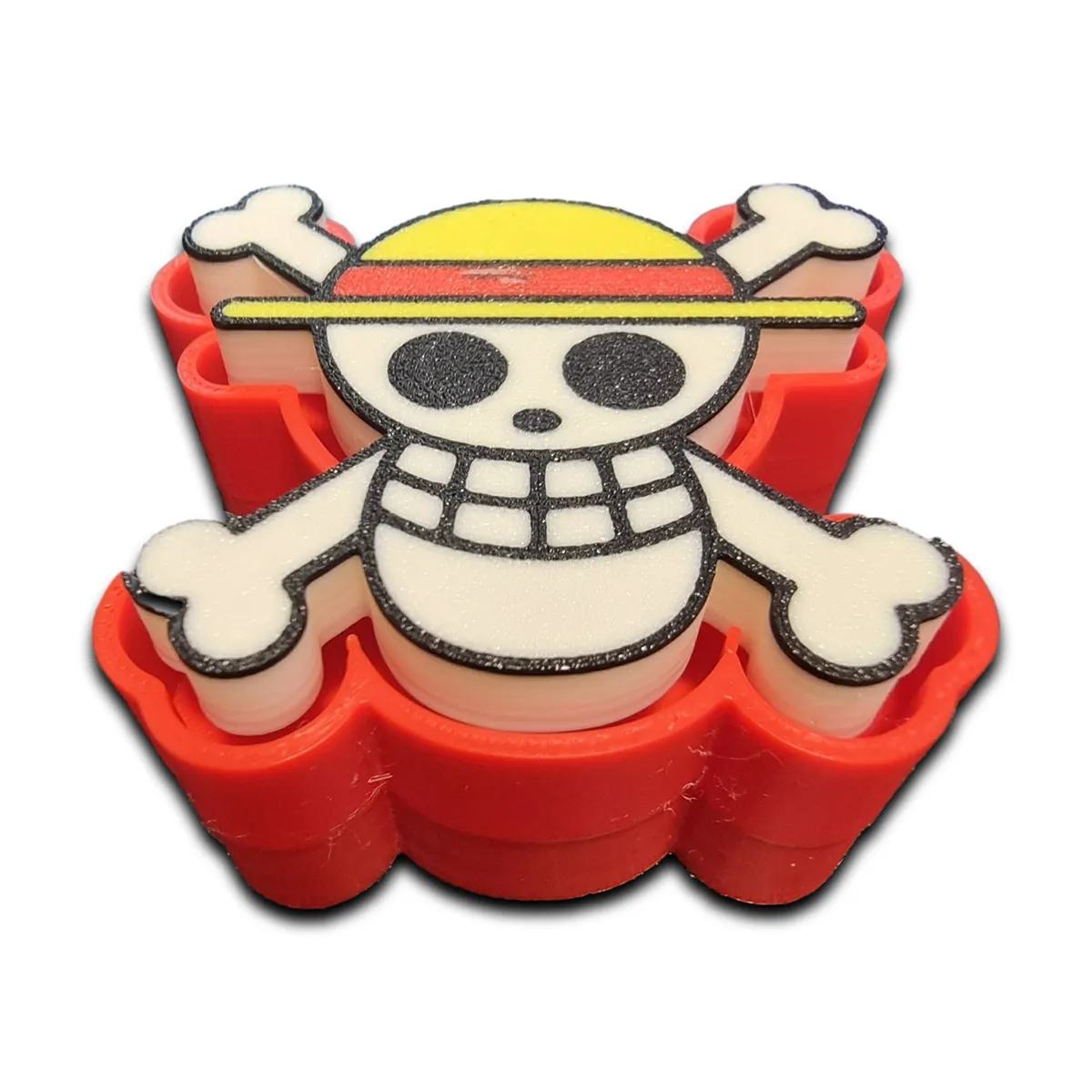 Straw Hat One Piece Logo Sensory Fidget Clicker