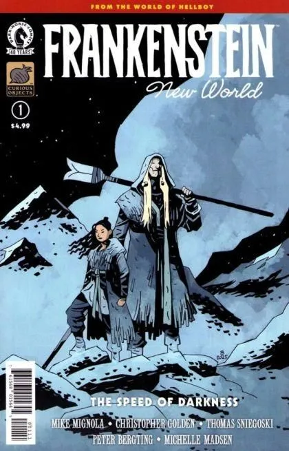 Frankenstein: New World - The Speed of Darkness #1 (Peter Bergting Regular)