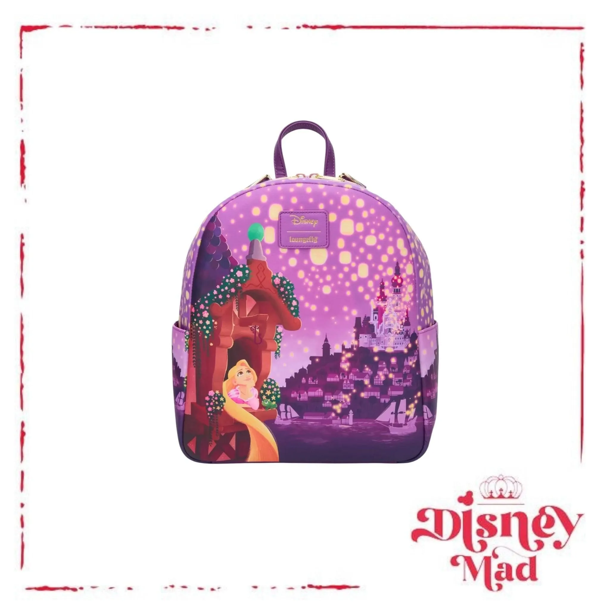 Loungefly Disney Tangled Rapunzel Lantern Night Mini Backpack