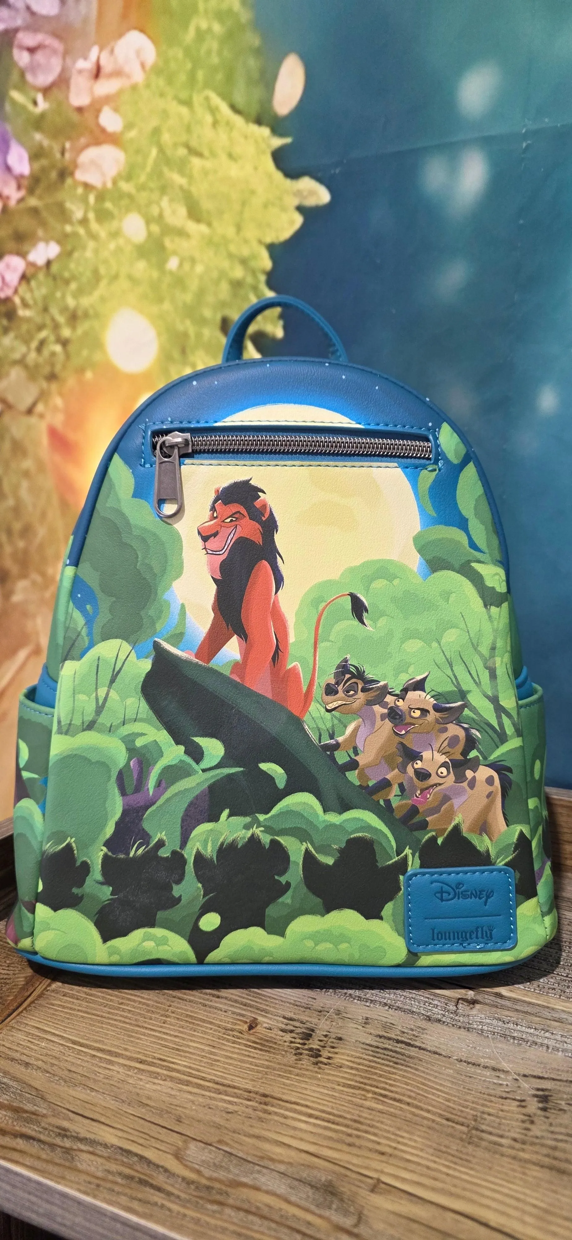 BP: Loungefly Disney The Lion King Scar and the Hyenas Pride Rock Mini Backpack