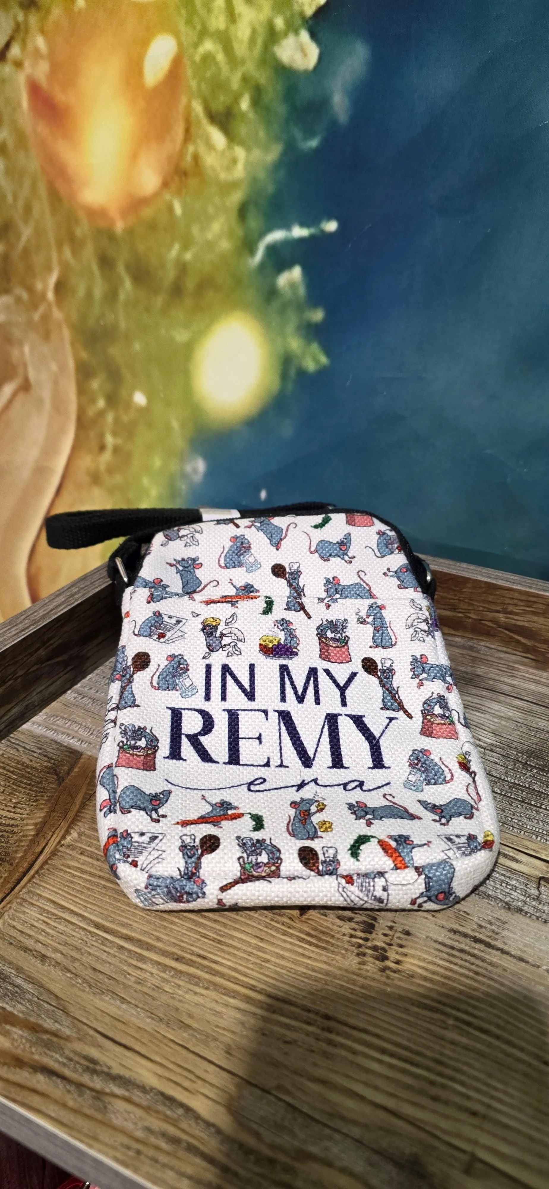 CB: Disney Pixar Ratatouille In My Remy Era Crossbody Passport Bag