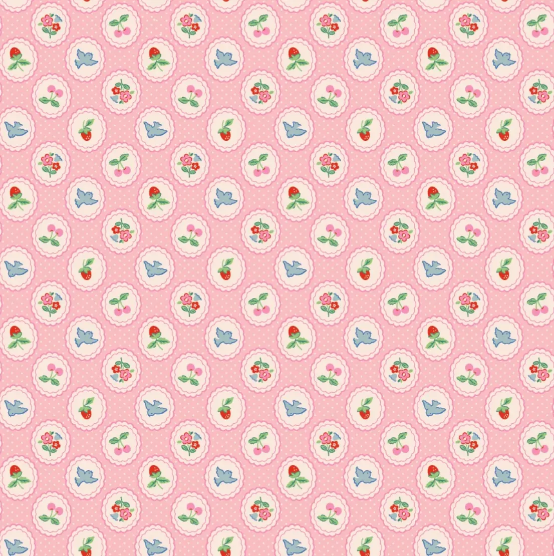 Bluebells and Buttercups - Chirp & Charm in Pink - Elea Lutz