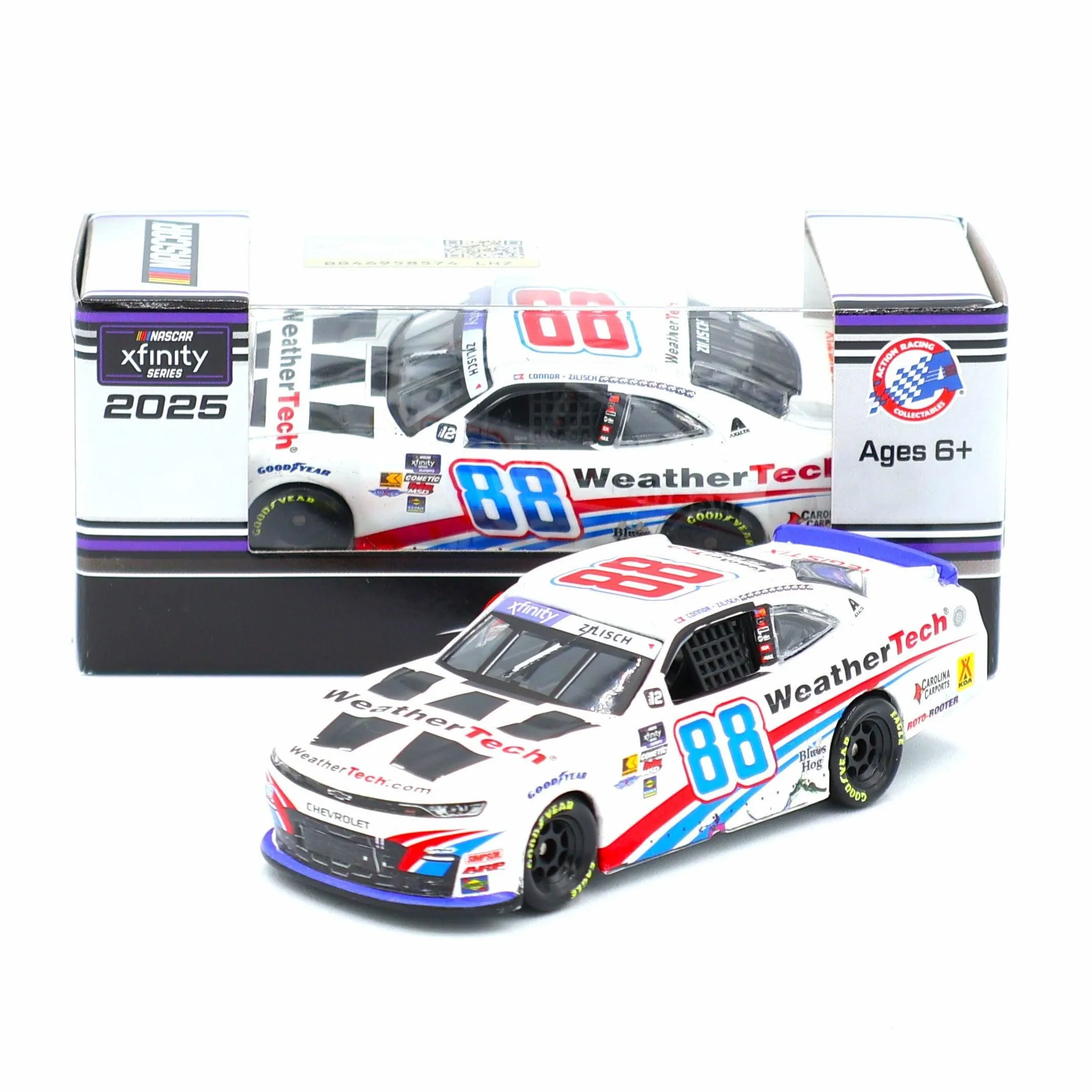 Connor Zilisch 2025 WeatherTech Charlotte Roval Win 1:64 Nascar Diecast