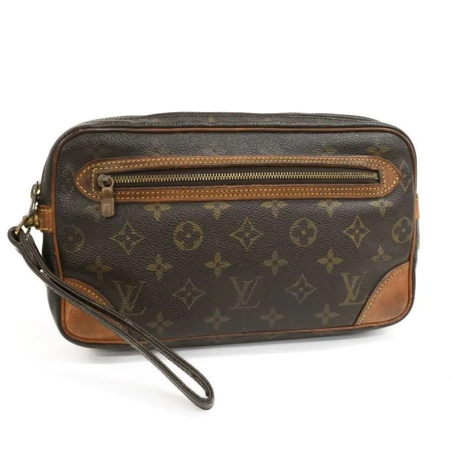 Louis Vuitton Second Bag Marly Dragonne GM M51825 Monogram Brown