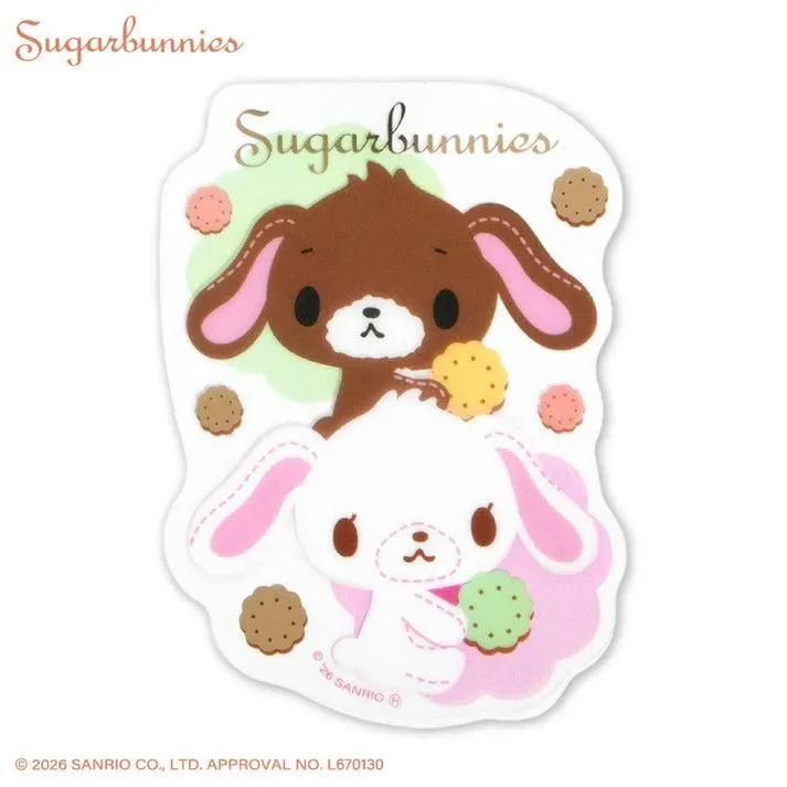 Sugarbunnies Thank You Mart Clear Sticker B