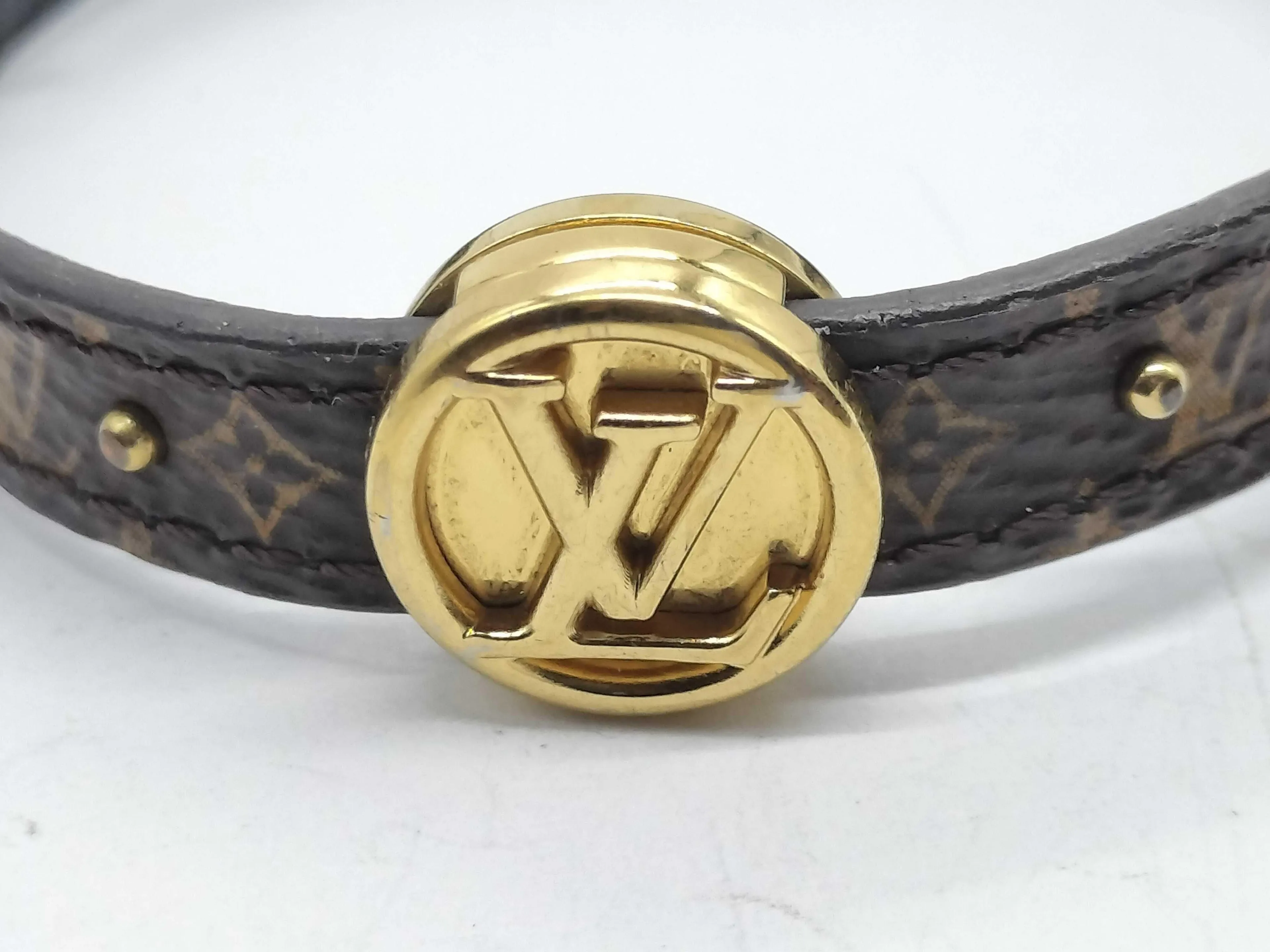 Louis Vuitton LV Circle Reversible Bracelet Monogram 3401