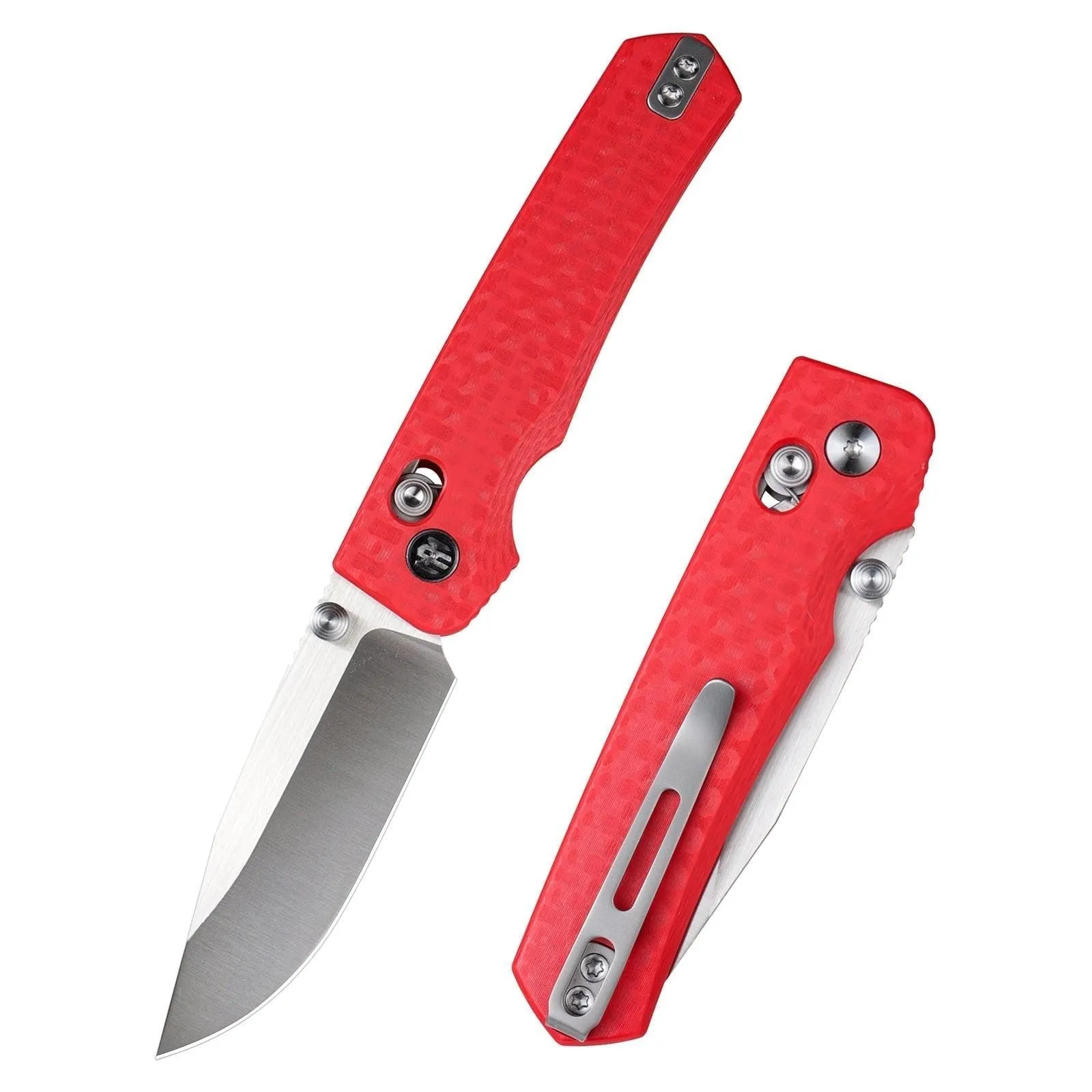 Remette RT-Aurora AURA-G4 – 2.75″ Satin 14C28N Drop Point, Red G10, Crossbar Lock