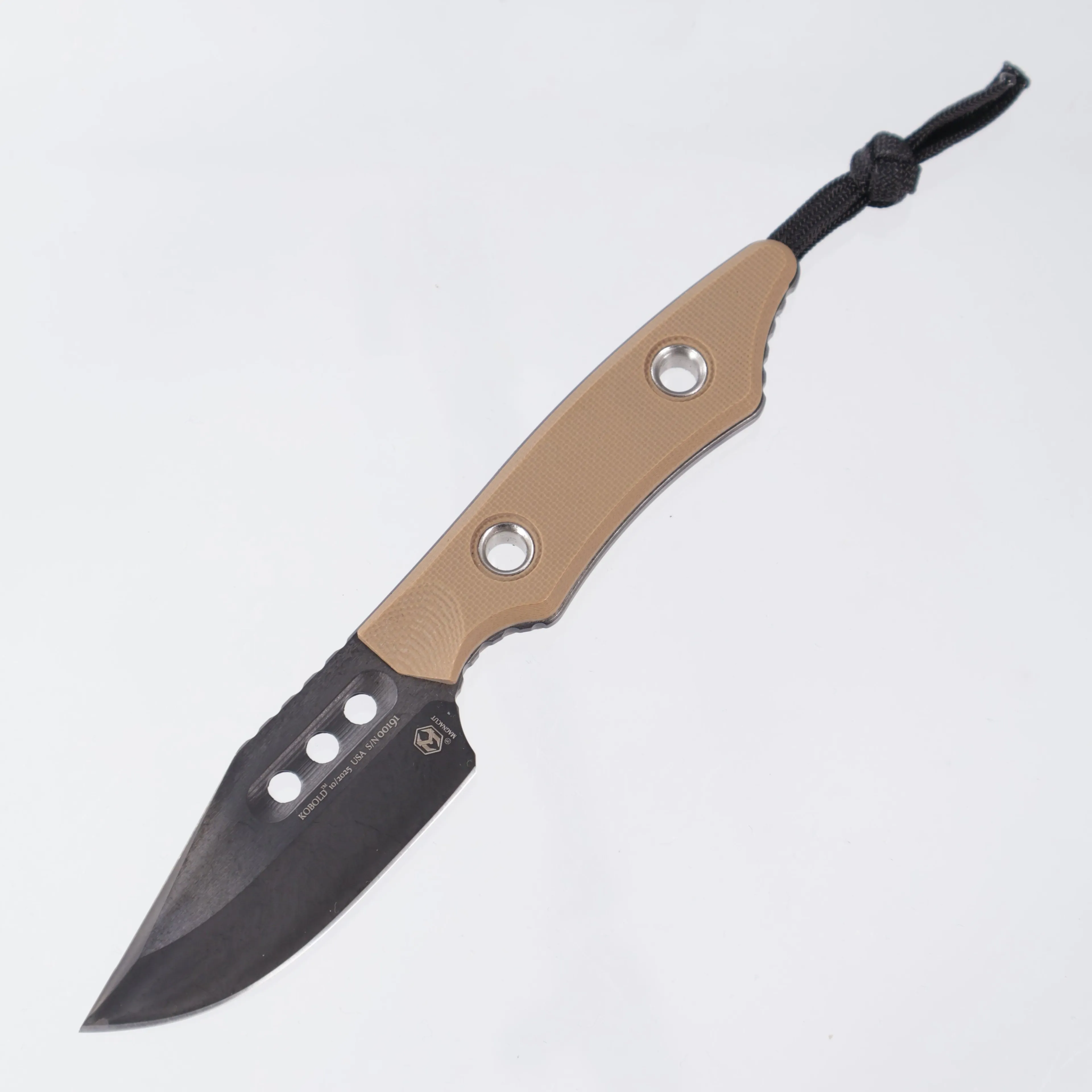Heretic Kobold - FDE G10 - Bowie DLC Magnacut - H065-6A-FDE/G10 (Tan)