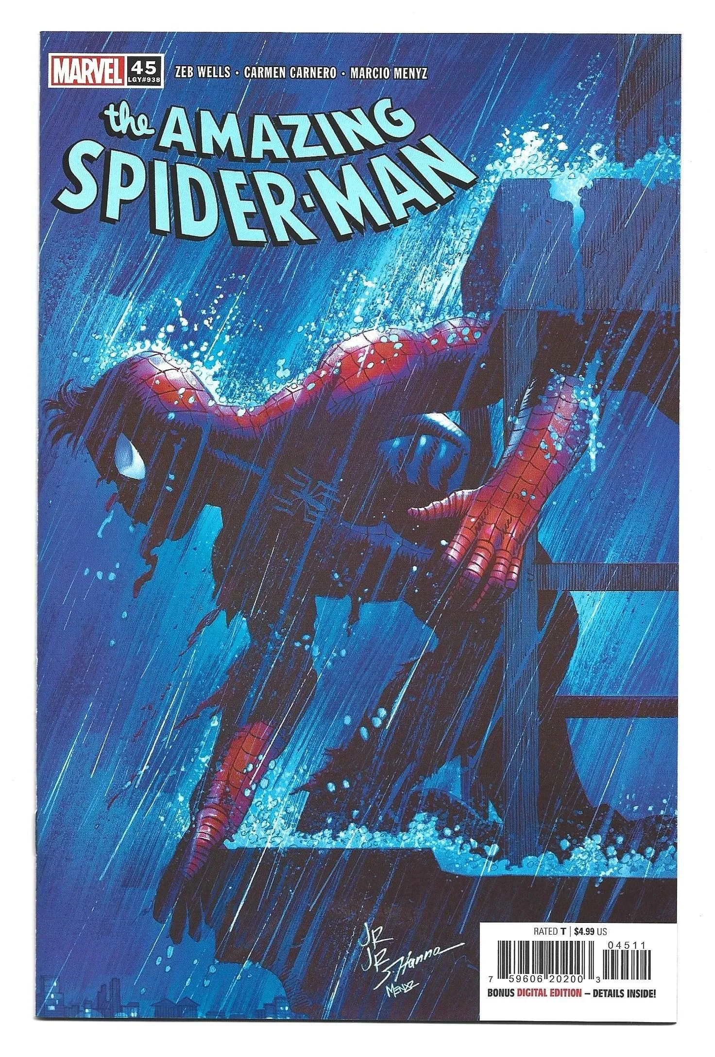 The Amazing Spider-Man #45 John Romita Jr Cover